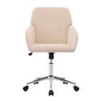 Ergonomic Adjustable Office Chair – Green / Khaki, Memory Foam, Silver Metal Base, Single