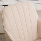 Ergonomic Adjustable Office Chair – Green / Khaki, Memory Foam, Silver Metal Base, Single