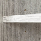68" Wall Mounted Media Console – Weathered Oak / Seaside Pine, Industrial Style, 2-Person Assembly