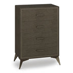 Fabric Drawer Dresser – Beige (4-Drawer) / Brown (6-Drawer), Metal Frame, MDF-Supported, Single