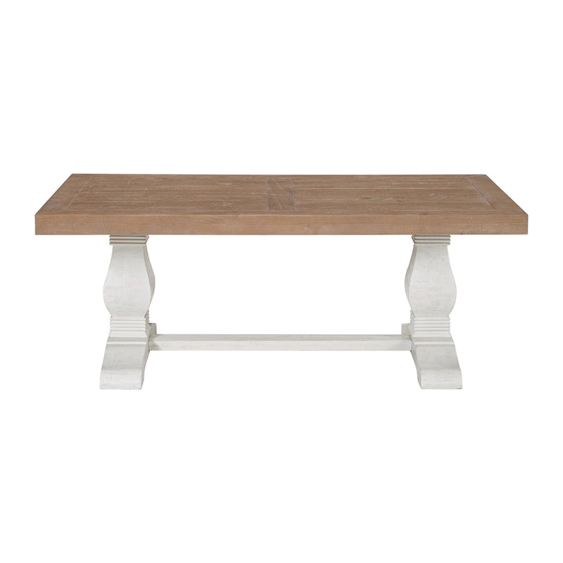 Napa 50  Solid Wood Pedestal Coffee Table