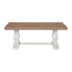 Napa 50  Solid Wood Pedestal Coffee Table