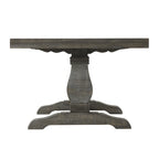 50" Solid Pine Coffee Table – Reclaimed Natural & White / Reclaimed Natural / Grey, Farmhouse Style, Single