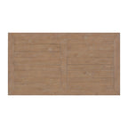 50" Solid Pine Coffee Table – Reclaimed Natural & White / Reclaimed Natural / Grey, Farmhouse Style, Single