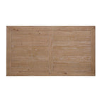 50" Solid Pine Coffee Table – Reclaimed Natural & White / Reclaimed Natural / Grey, Farmhouse Style, Single
