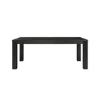 Butterfly Leaf Extendable Dining Table – Brushed Smoke, Solid Acacia Wood, Seats up to 10, 2-Person Assembly