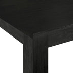 Butterfly Leaf Extendable Dining Table – Brushed Smoke, Solid Acacia Wood, Seats up to 10, 2-Person Assembly