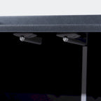 Black / White / Navy Sideboard Cabinet with Gold Legs – Single-Person Assembly