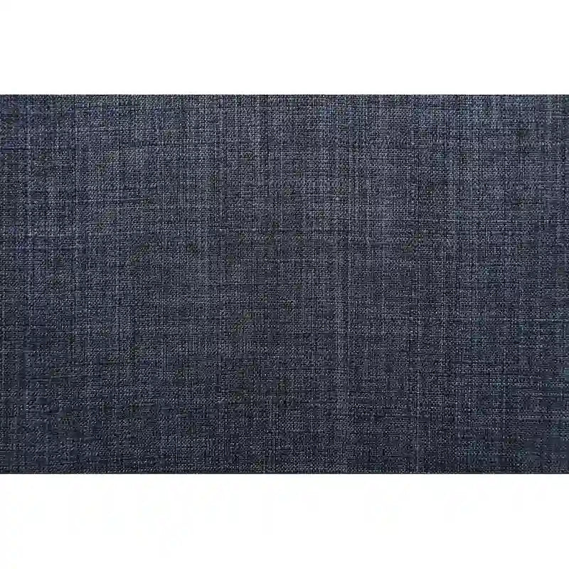 Woven Fabric Accent Chair – 12 Colors, Box Spring Seat, Espresso Wood Frame, Single