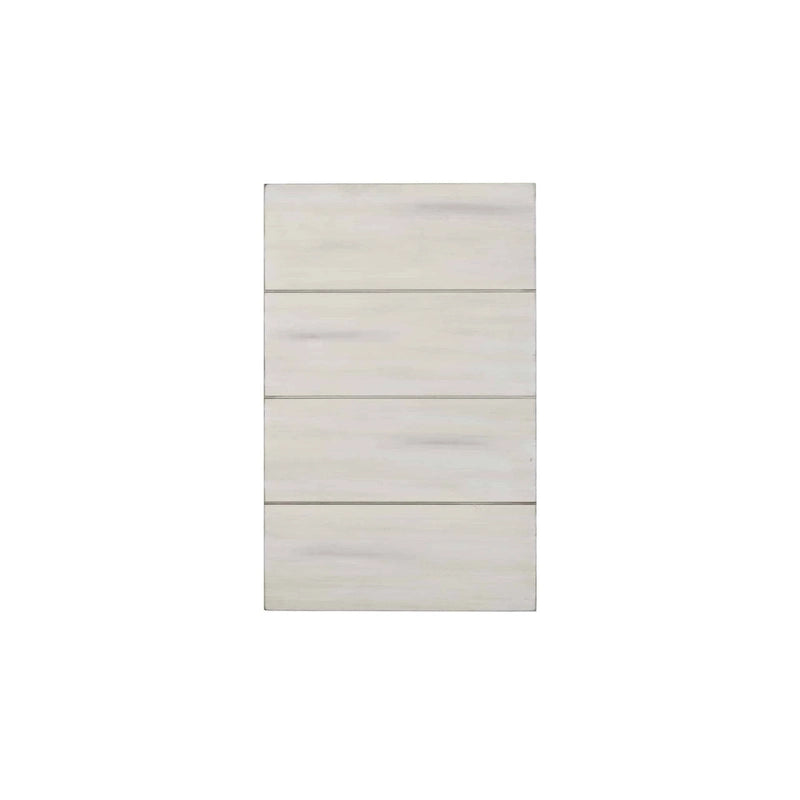 X-Base Side Table with Lower Shelf – Antique White, MDF & Solid Wood, Single-Person Assembly