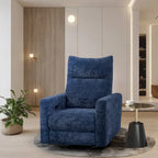 Power Swivel Glider Recliner – Beige / Light Grey / Black / Deep Blue / Dark Grey, USB Port, Single