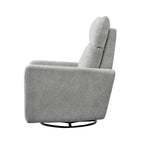 Power Swivel Glider Recliner – Beige / Light Grey / Black / Deep Blue / Dark Grey, USB Port, Single