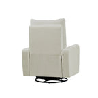 Power Swivel Glider Recliner – Beige / Light Grey / Black / Deep Blue / Dark Grey, USB Port, Single