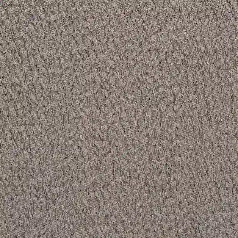 Boucle Upholstered Accent Bench – Grey / Beige, Metal Frame, Contemporary Style, Single